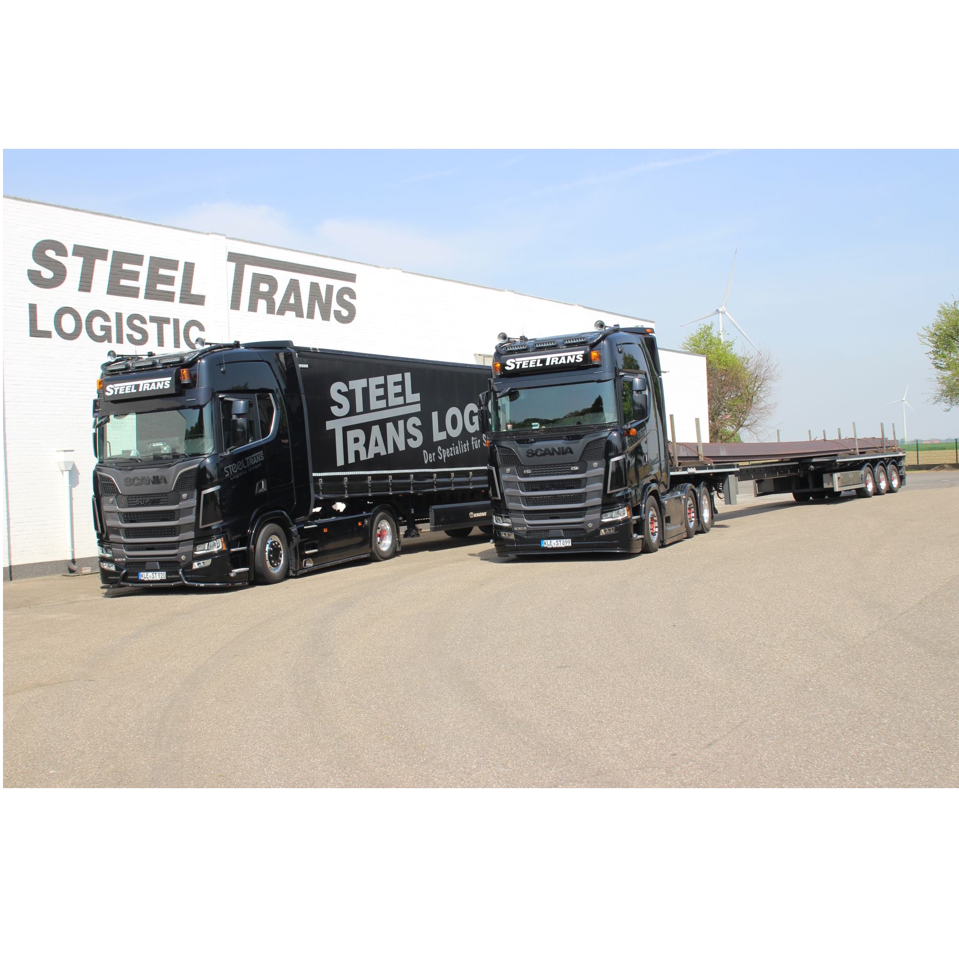 Steeltrans Logistic LKW - Gegründet 1989